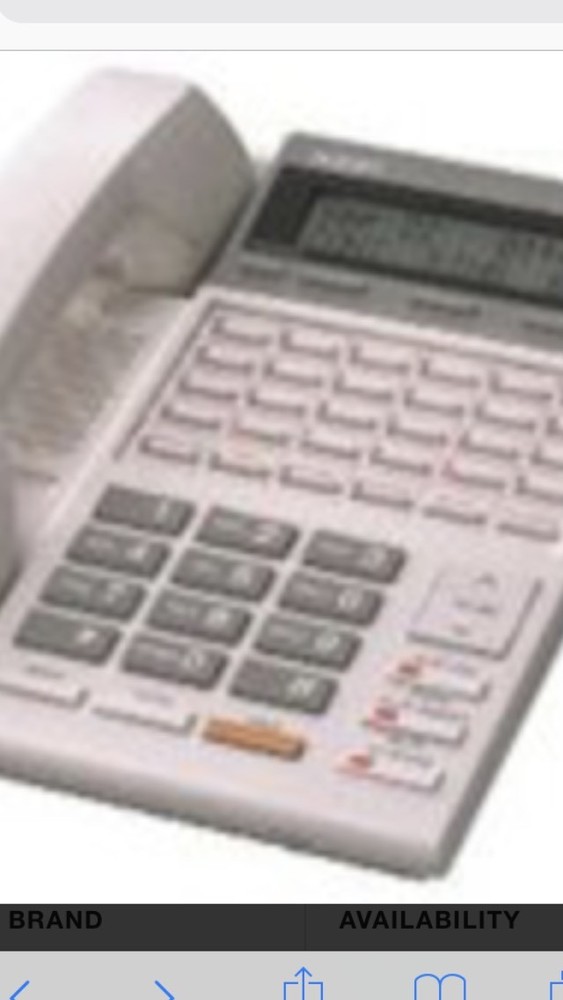 Panasonic Refurbished KX-T7230 White