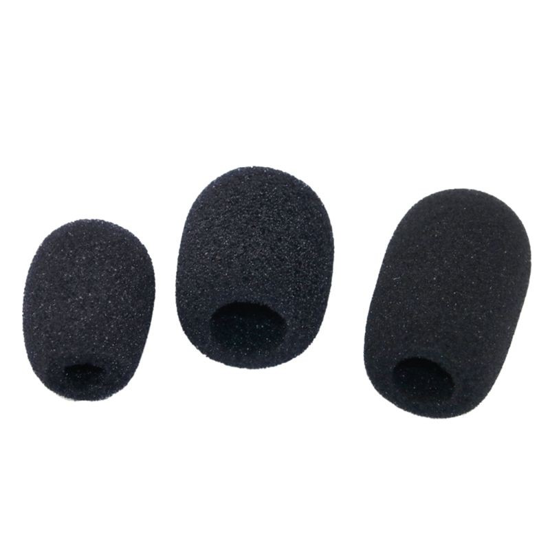 Foam Microphone Windscreen Headset Microphone Sponge Mini Foam Cover Windscreens