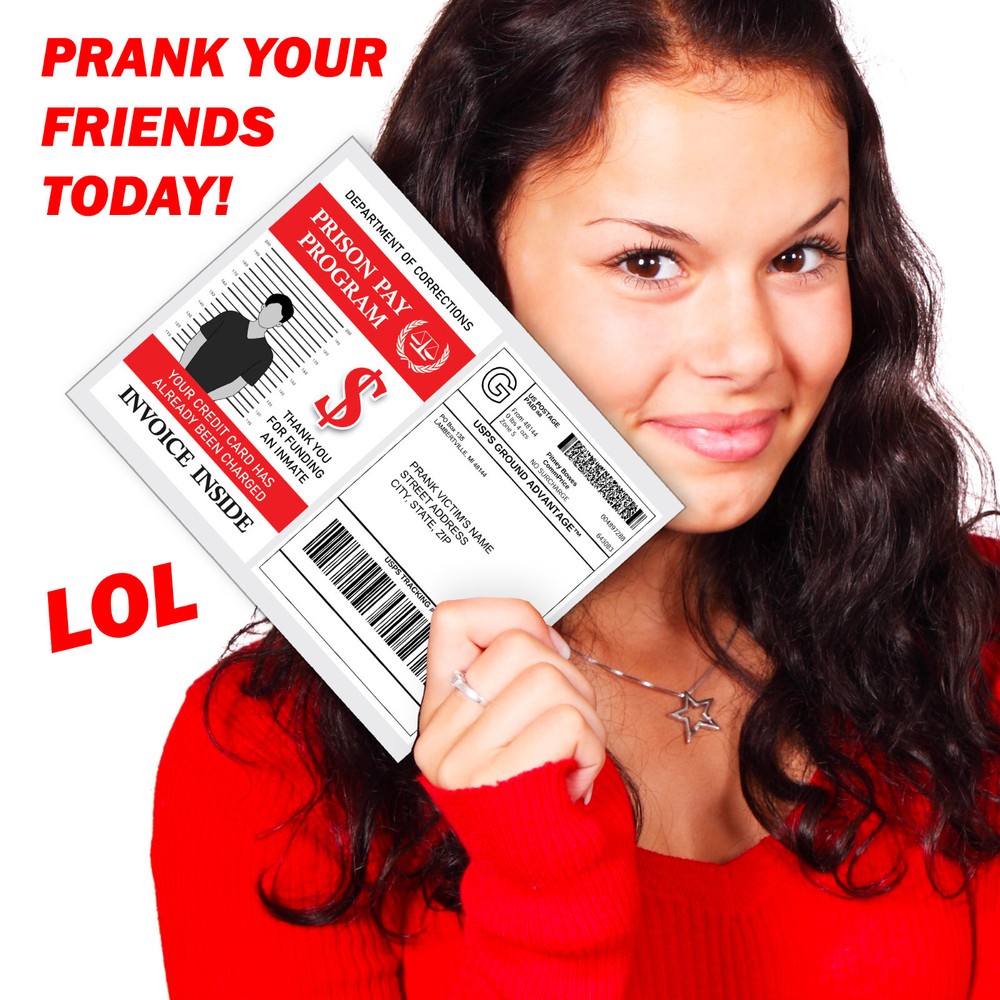 Pranks Fake Prison Pay Packet Prank Mail Sent Anonymously!