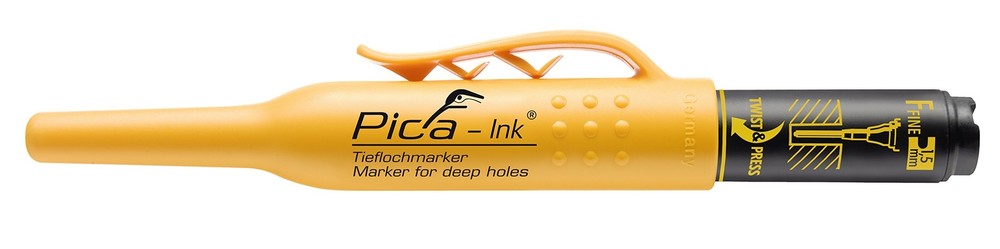 Pica Ink Deep Hole Marker, Black