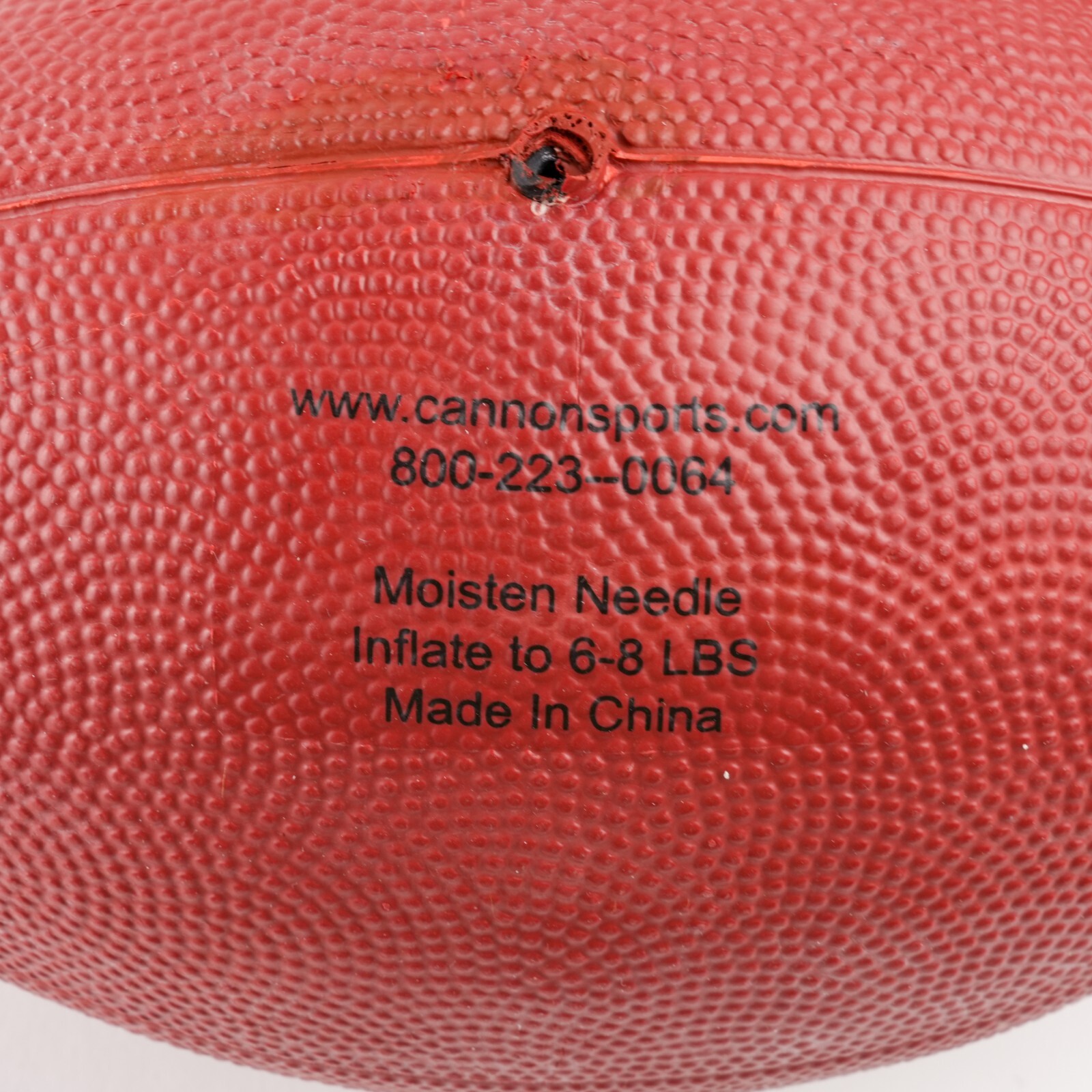 Cannon Sports Rubber Pee Wee Football, Set Of 4 NEW *Read Condition Description*