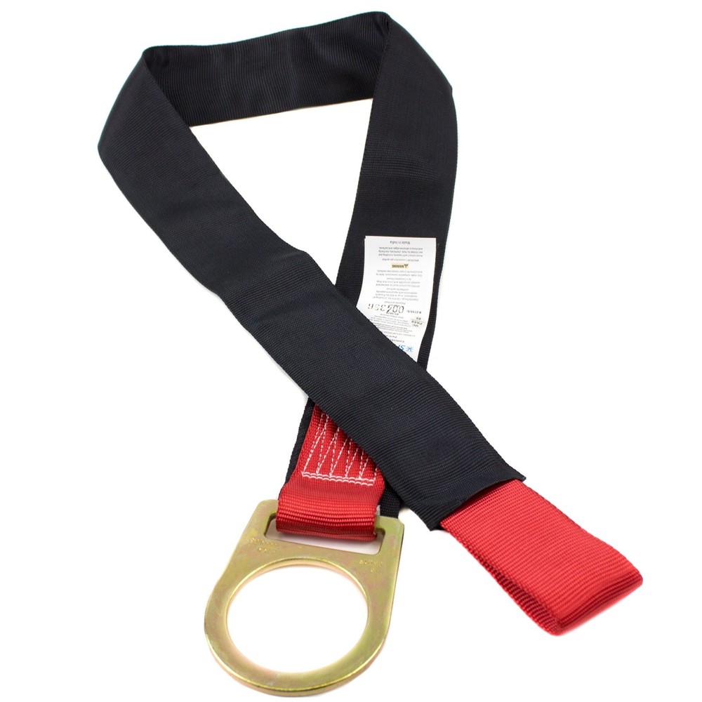 Fall Protection 4-Foot Loop and D-Ring End Concrete Anchor Strap SPA201