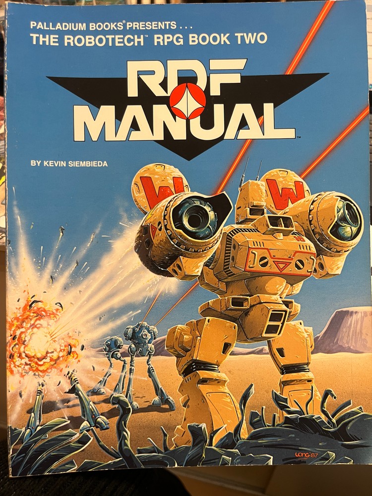 Robotech RPG Book Two: RDF Manual