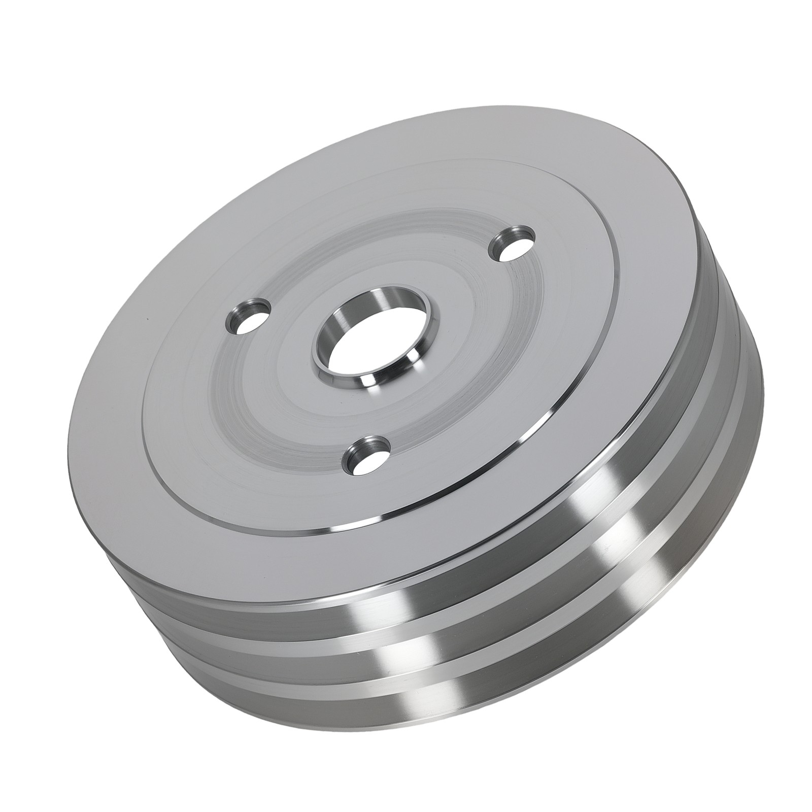 Aluminum Triple 3 Groove BIG BLOCK Crankshaft Pulley for Chevy 396 454 BBC