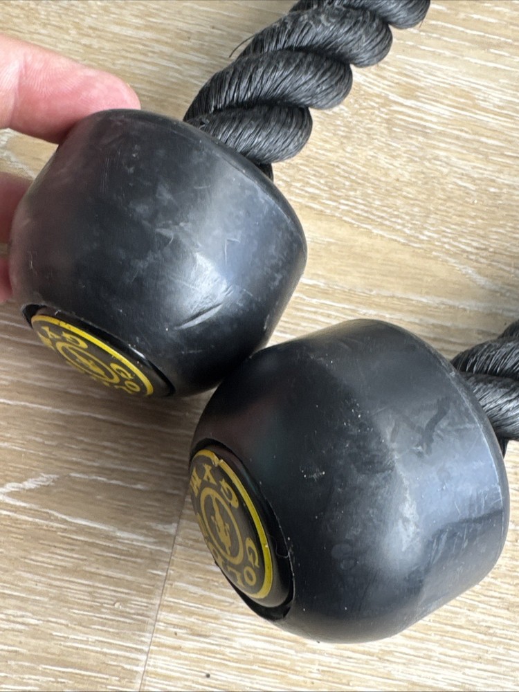 Gold’s GymTricep Rope Pull Press Down Push Pull Gym Lat Bar Cable Black JD