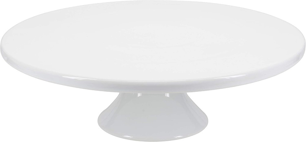 12-Inch round Cake Stand, White (902033S1SIOC)