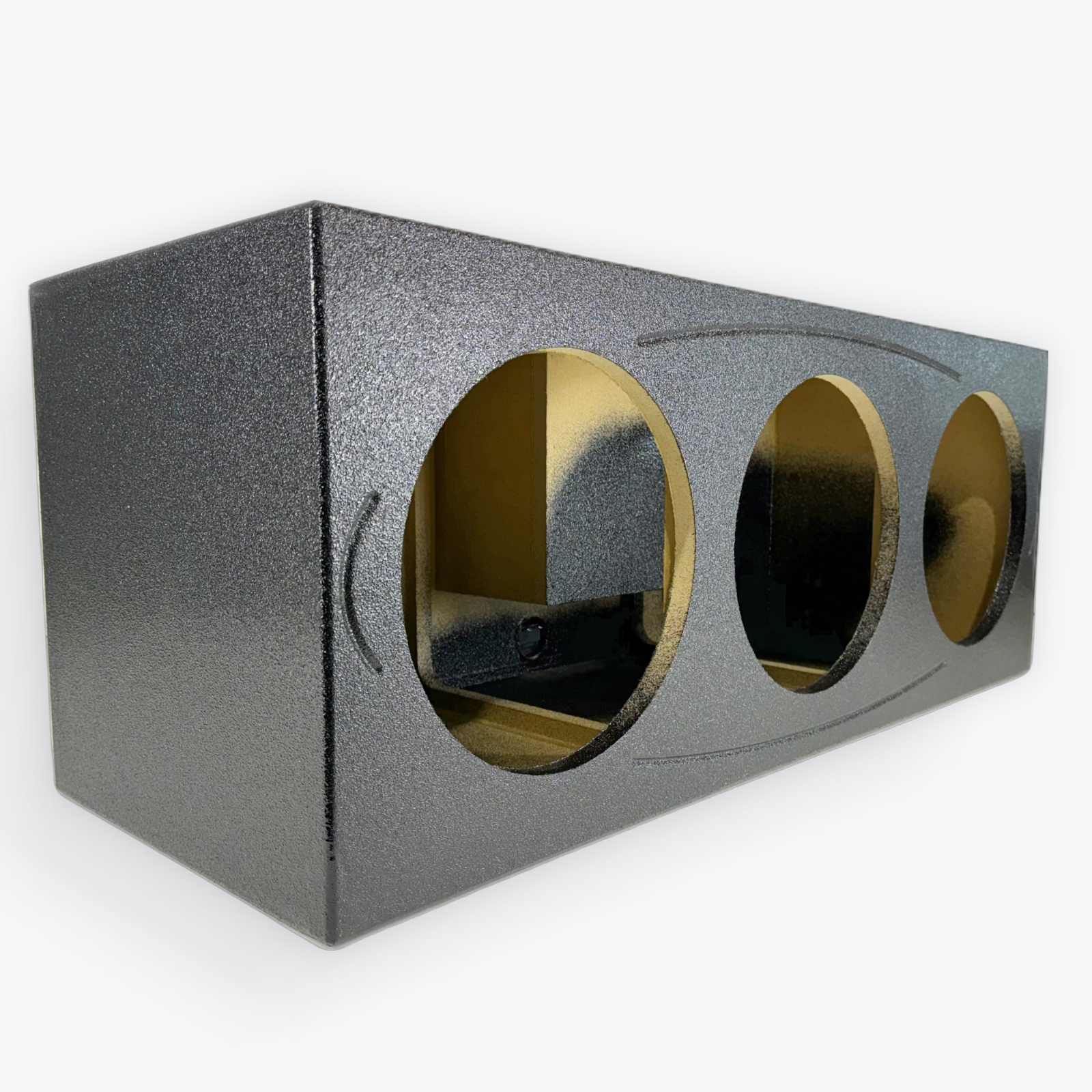 Mega Bass Triple 12" Turbo-Ported Vented Subwoofer Box Enclosure | 12" Bass Box