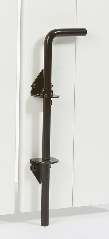 1/2" x 12" Non-Removable Cane Bolt with WeatherGuard for Versatile Gate Security