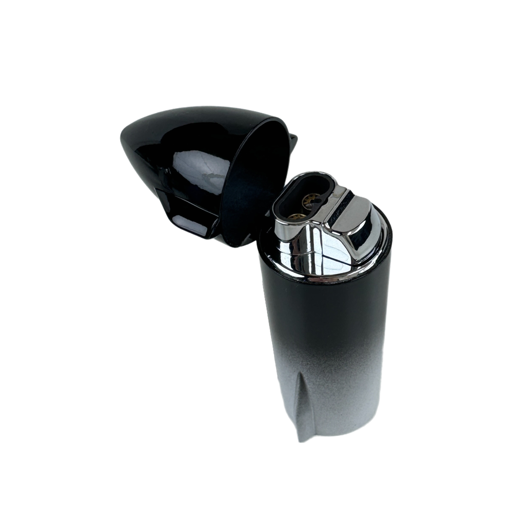 Ever Tech Double Jet Torch Metal Space Rocket Lighter Adjustable Refillable