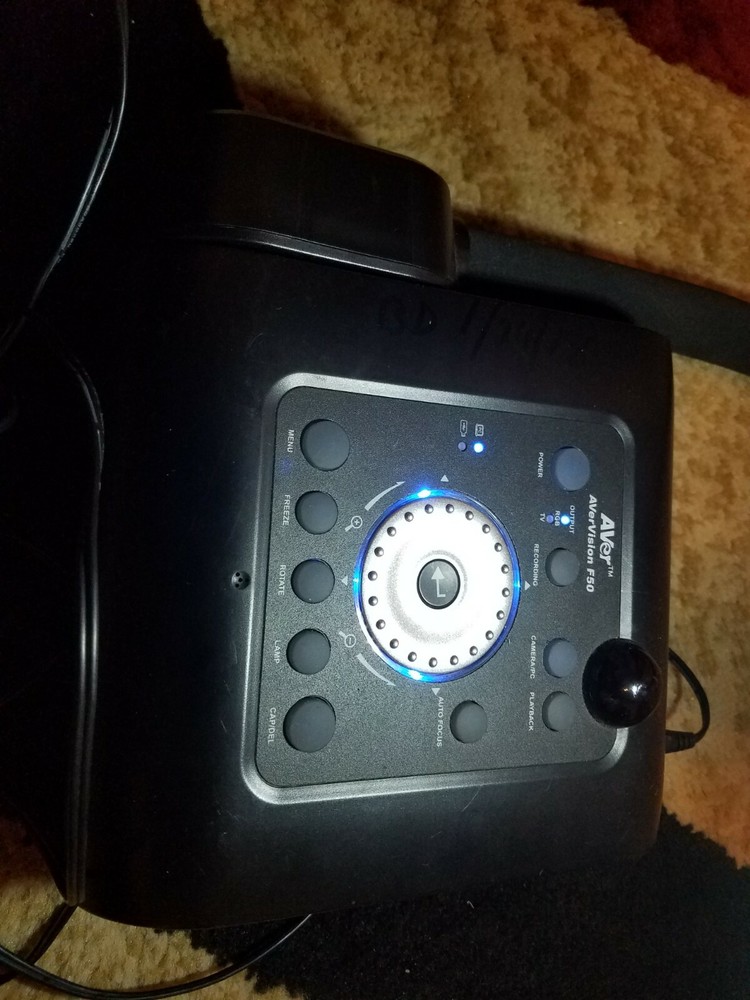 AVer AVerVision F50 Flexible Arm Visualizer Portable Overhead Document Camera.