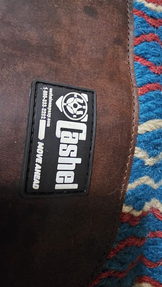 Cashel Western Saddle Blanket Wool Straight Design