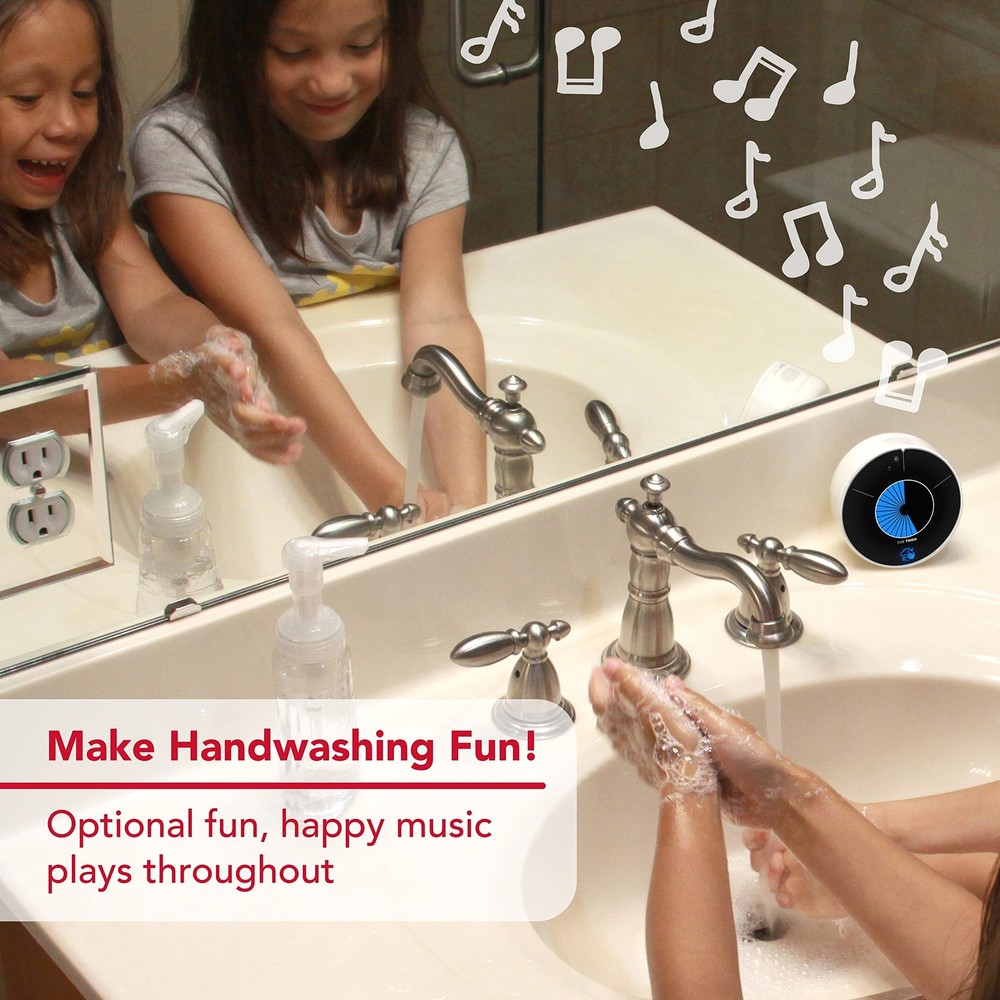 TIME TIMER WASH — 30 Second Visual Timer Promoting Proper Hand Washing for Pr...