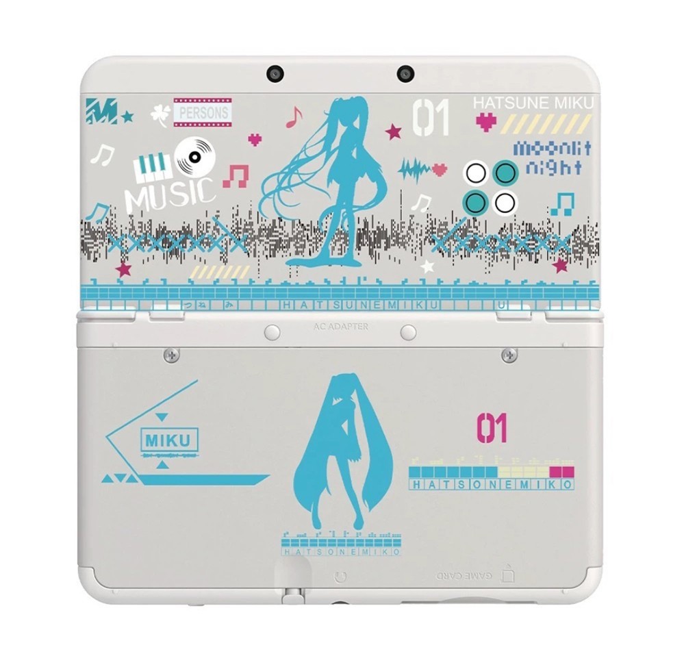 Music Theme Replacement Housing Shell Case for Nintendo New 3DS console parts