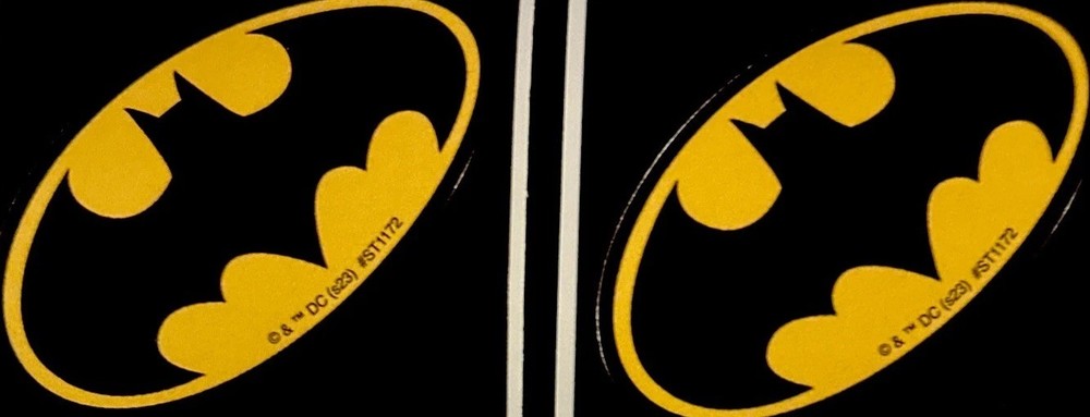 DC BATMAN STICKERS✨🦇✨🖤✨🦇✨2 1/2✨GLOSSY✨AWESOME✨💫