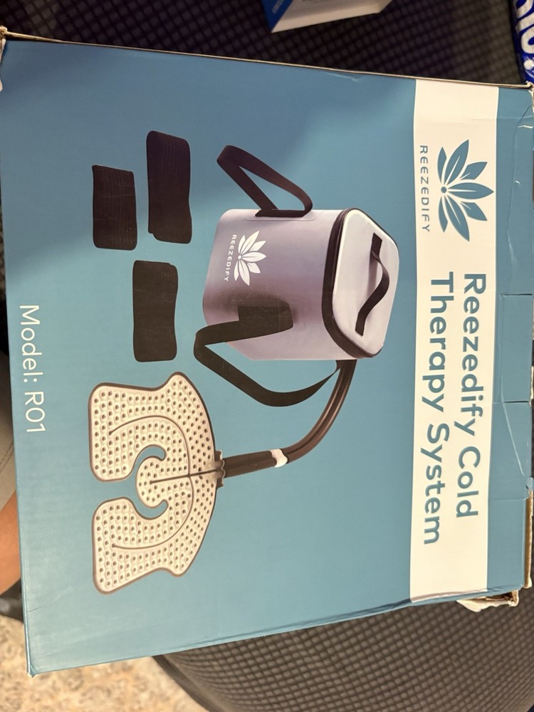 Reezedify Ice Machine for Knee Shoulder Hip Replacement with Compression Cold