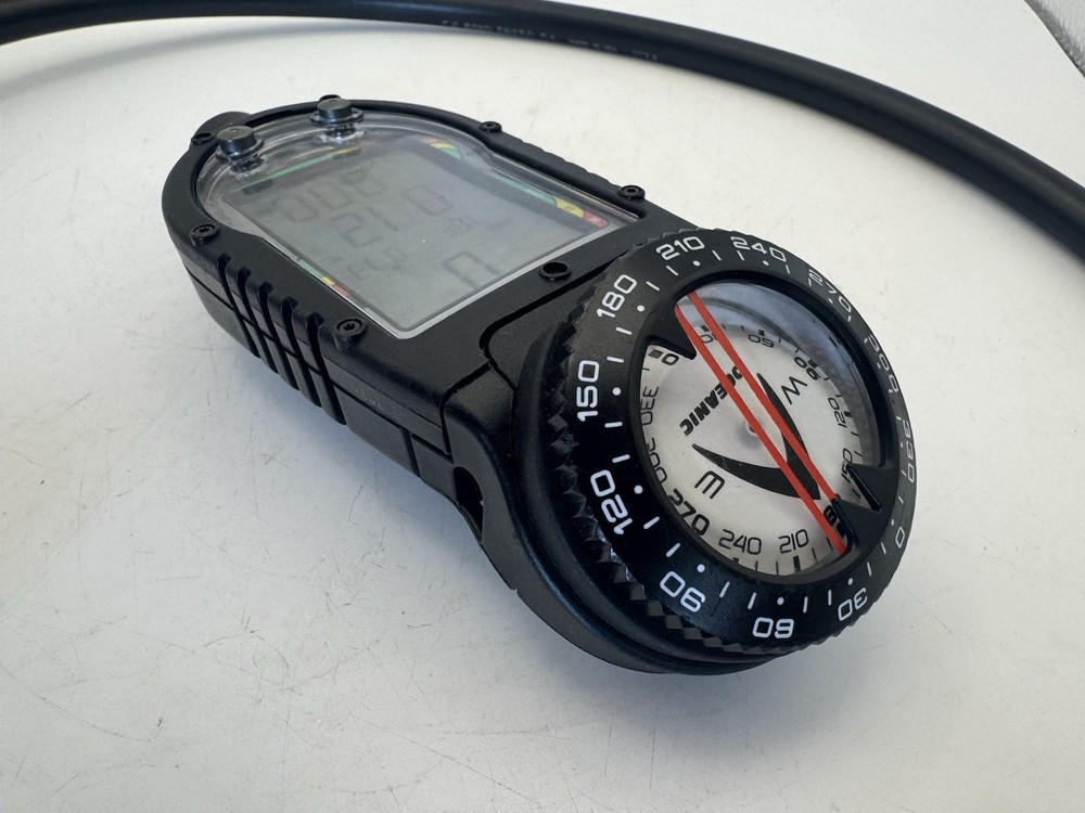 Clean Oceanic Pro Plus 2 Scuba Dive Computer, Quick Disconnect, New Battery