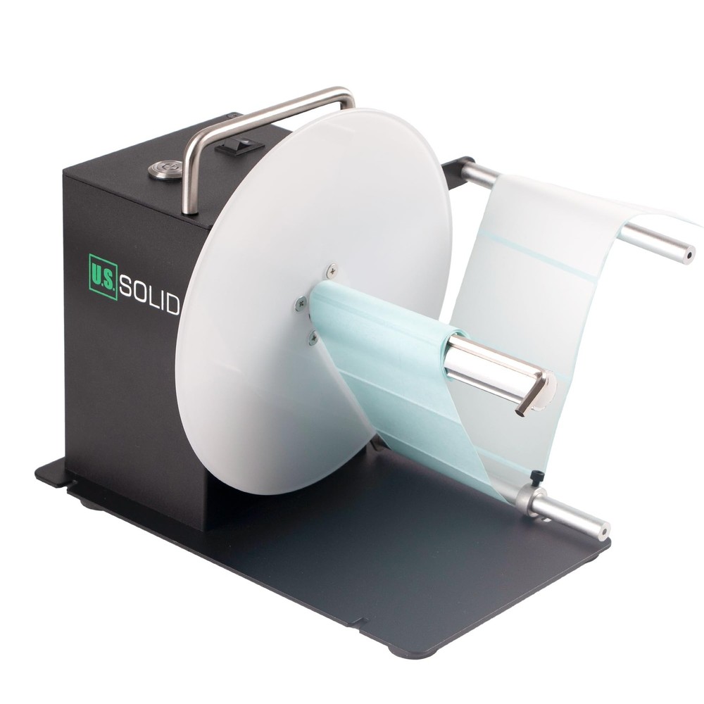 U.S. Solid Automatic Label Rewinder 4.72 in Width for Color Inkjet Printers