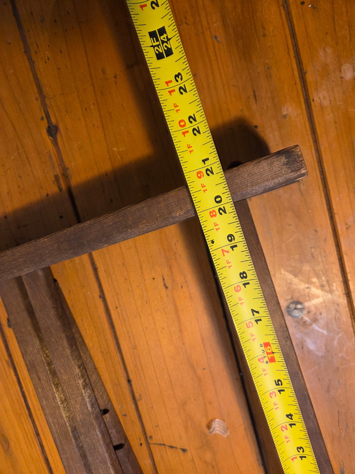 Vintage MCM Anco Bilt Tabletop Easel Wood Stand Art Display Portable