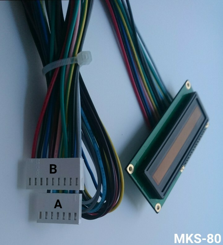 Roland MKS-80 Custom OLED Display !