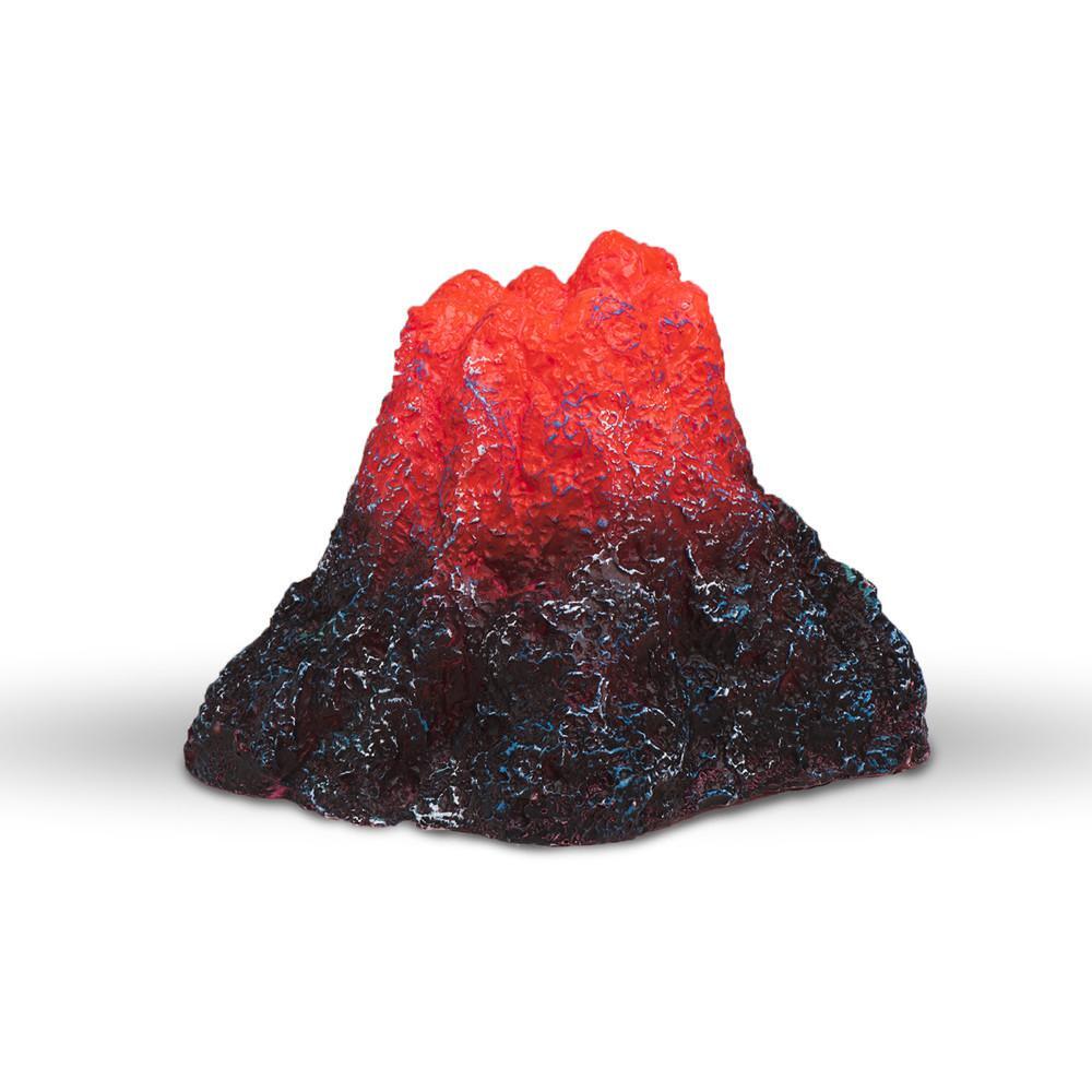 Volcano Ornament w/ LED Light & Bubble Function