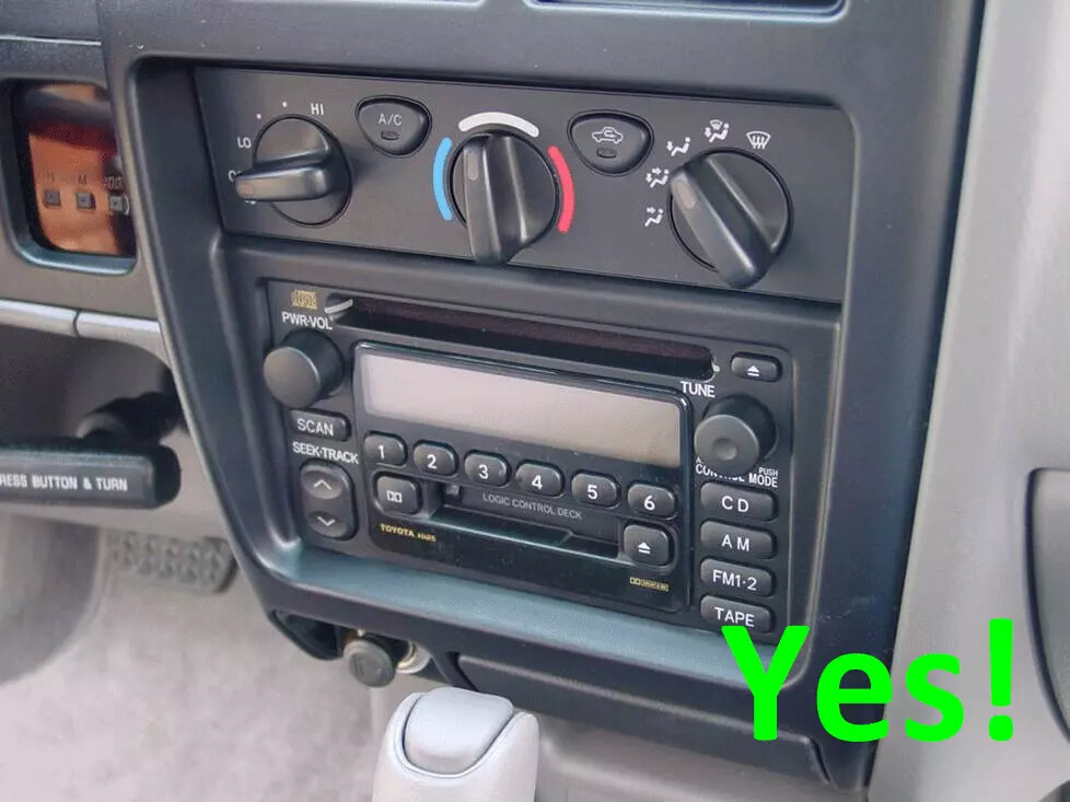 Carplay Android 13 For 1996-2002 Toyota 4runner Car Stereo Radio GPS Navi