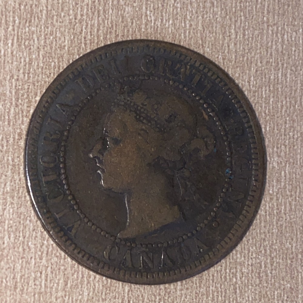 1888 Canada 1 One Large Cent-NICE
