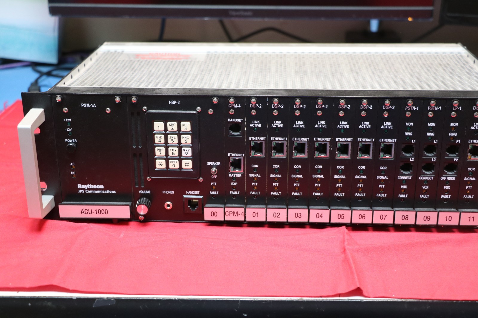 Raytheon / JPS Communications: ACU-1000 Modular Interconnect System, working