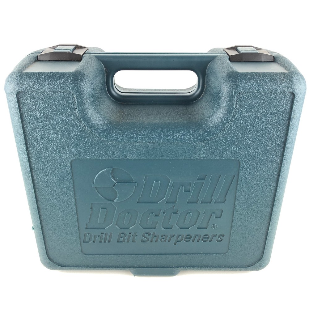 Drill Doctor Model 500 Drill Bit Sharpener With Case, Manual & VHS Tape Open Box