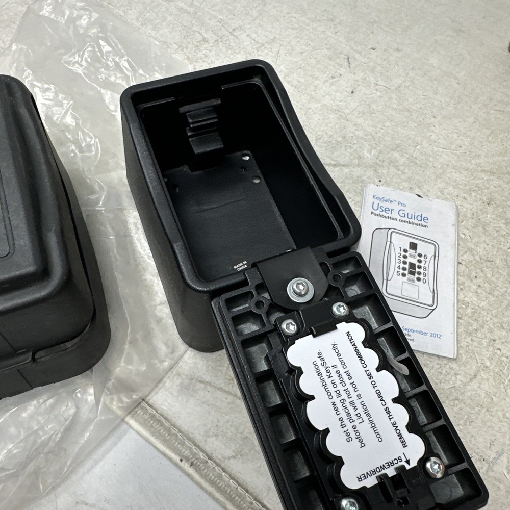 Kidde KeySafe Pro Pushbutton Combination KeyBox, waterproof boot