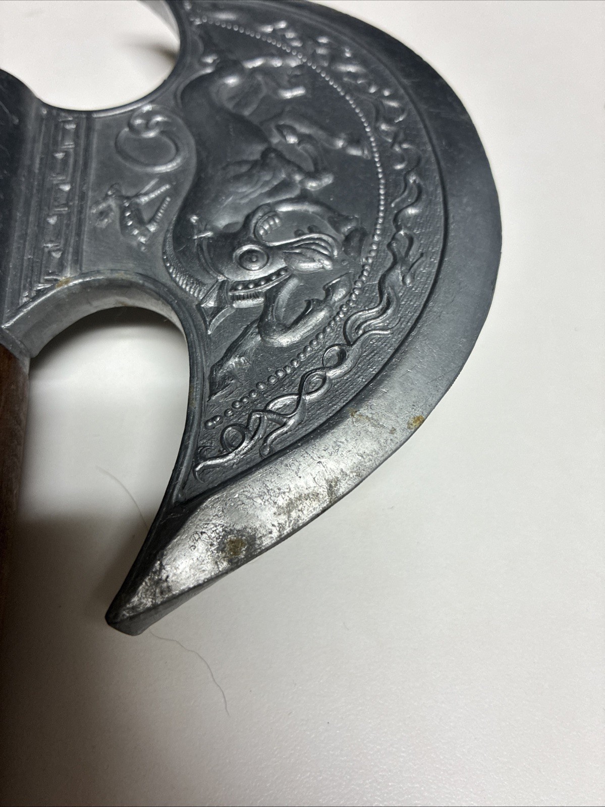 Metal Medieval Axes For Roleplay - Lot Of Two