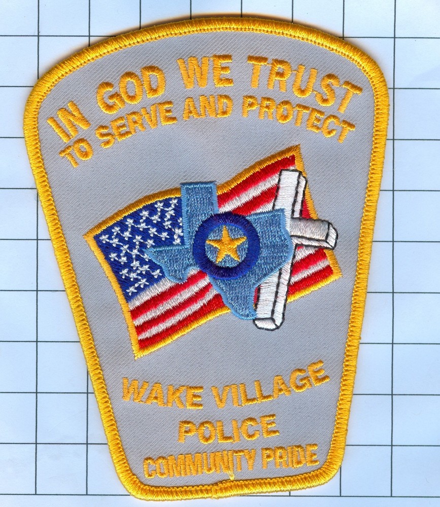 Police Patch - WAKE VILLAGE