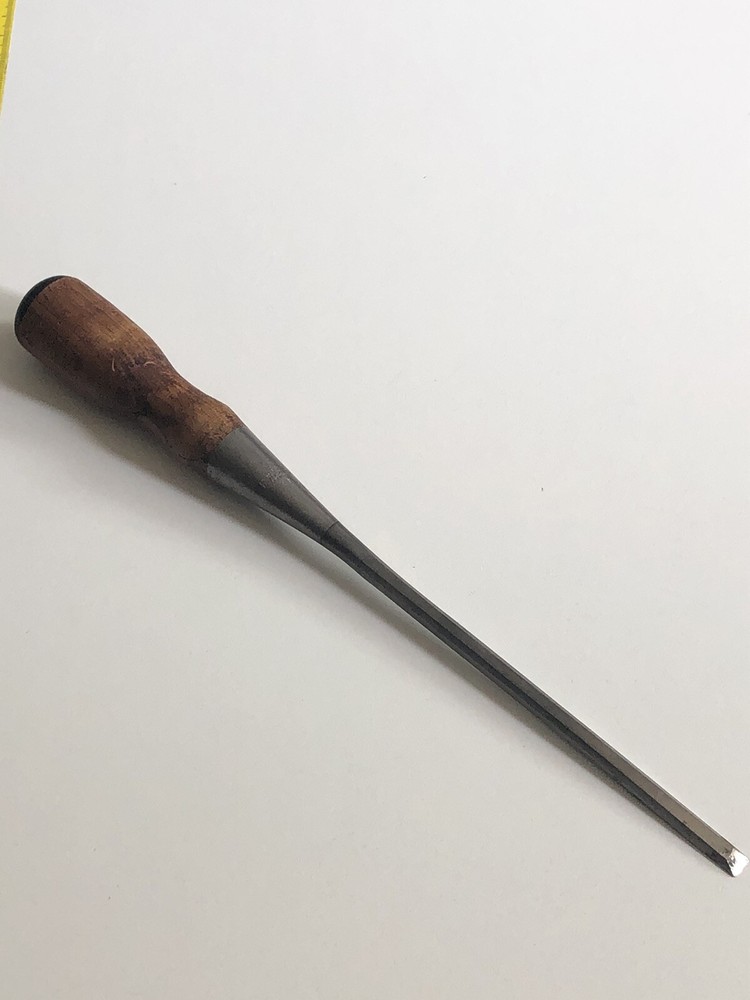 Stanley Everlasting Chisel No.20 Rare 1/4”Antique Solid CabinetMaker Carpenter