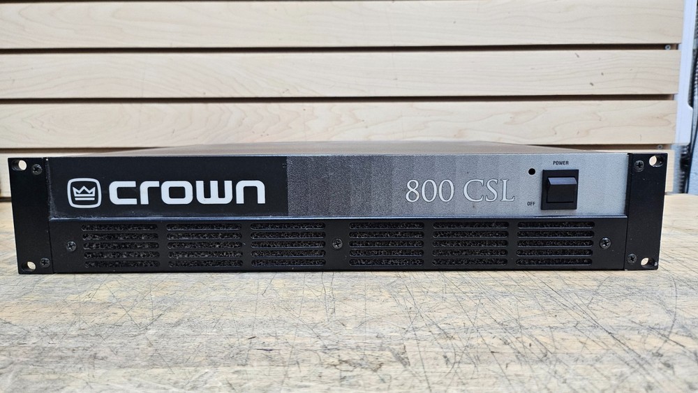 Crown 800 CSL Professional Audio Amplifier