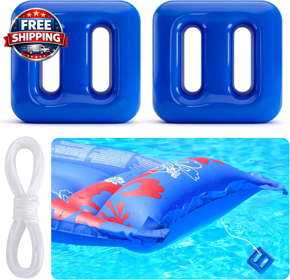 2 Pack 150G Pool Float Anchor Replacement Set, Pool Fountain Float Weight with S