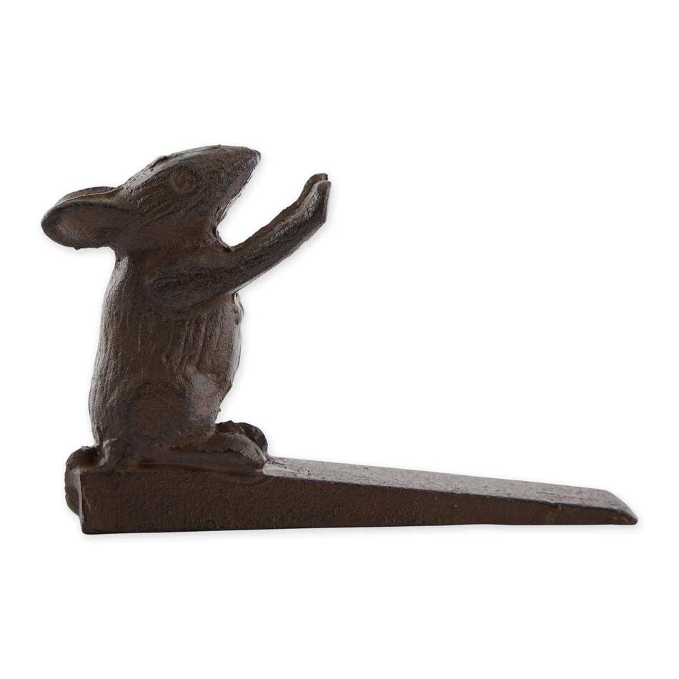 MOUSE DOOR STOPPER CAST IRON