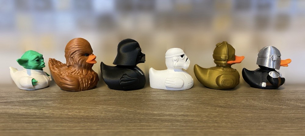 Star Wars 6 Pack Jeep Ducks