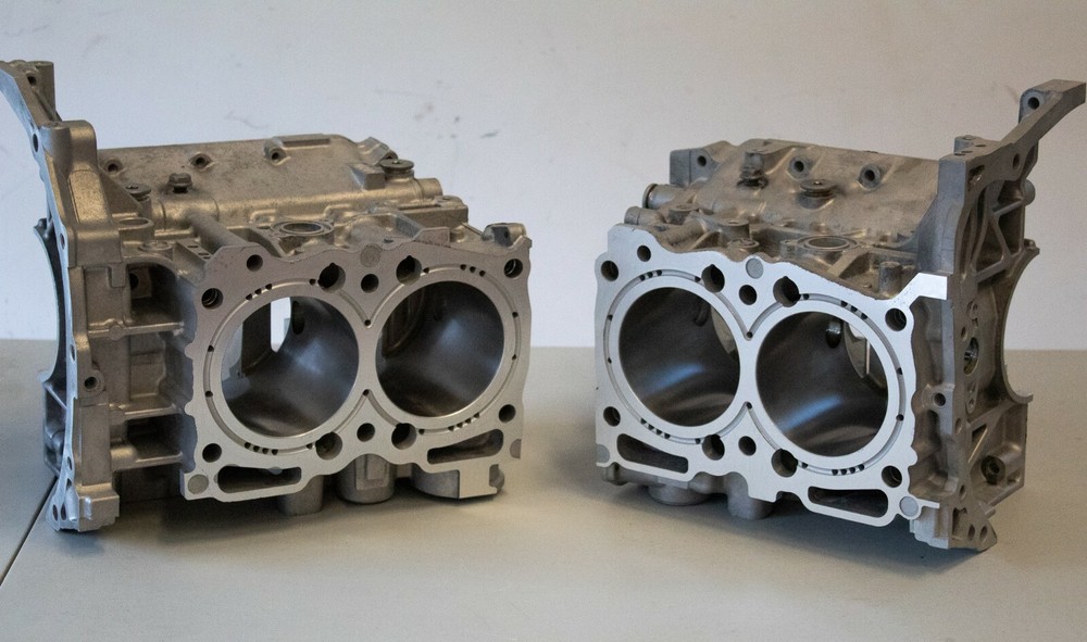 AA PERFORMANCE EJ25 SHORT BLOCK CLOSED DECK BARE CASE HALVES