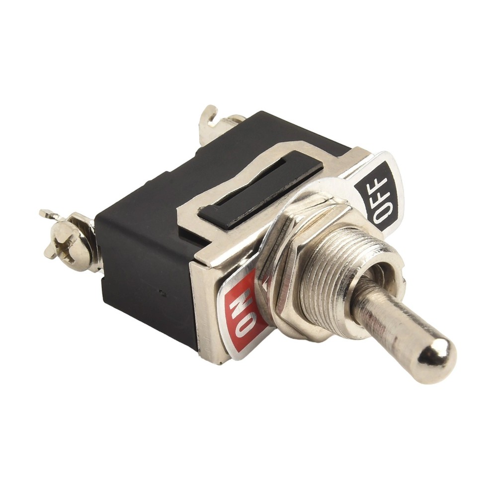 Five Pack Waterproof On Off Metal Toggles Suitable for Electrical Projects