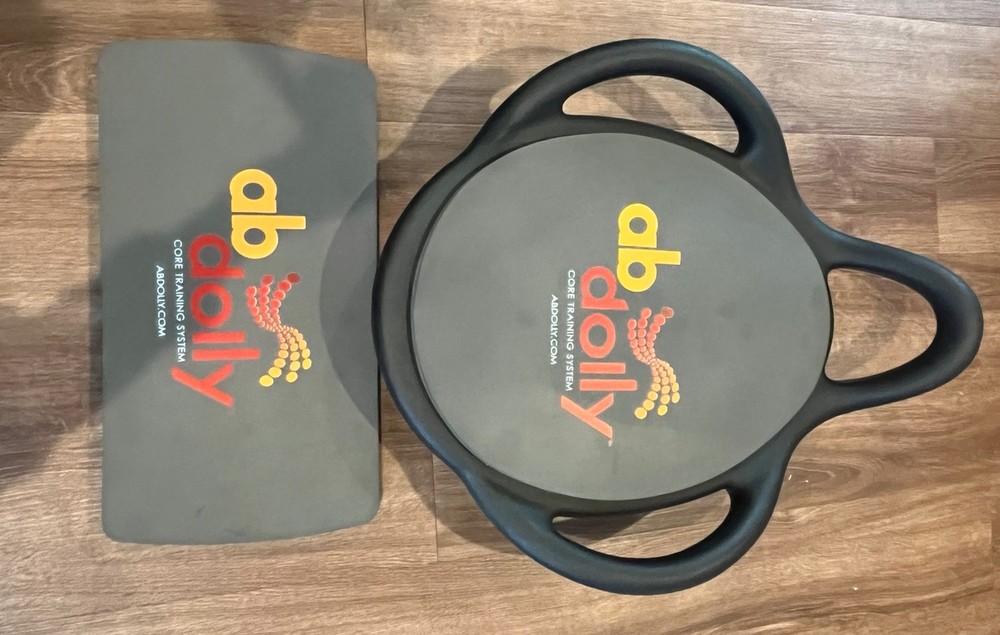 AB Dolly Core Training System w/DVD & Knee Pad Abdominal Workout Training