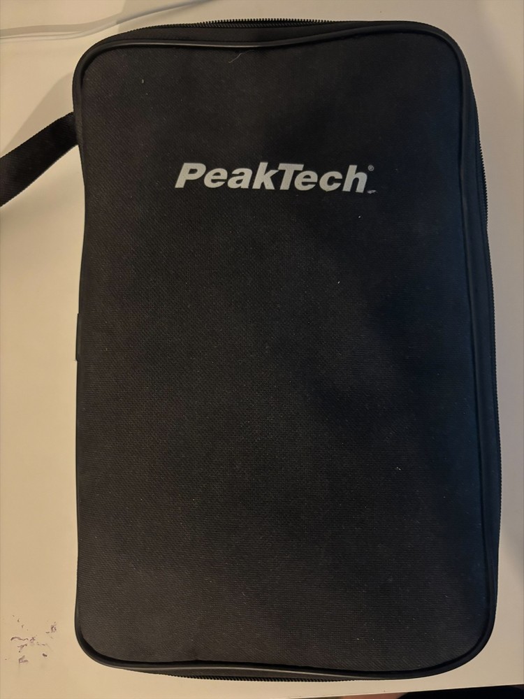 PeakTech 1660 True RMS Power Clamp Meter 3-Phase Energy Analyzer + Case Tested