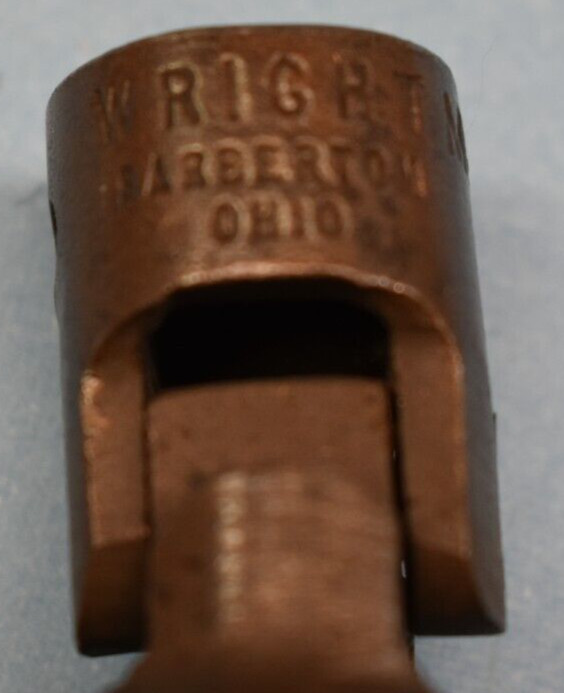 Vintage WRIGHT TOOLS ~ MU-57 ~3/4" Swivel Socket 12 Point 3/8 Drive Date Code AC