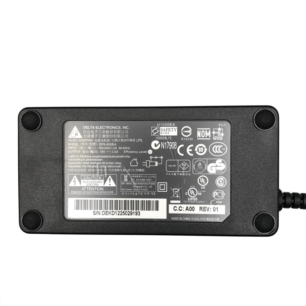 Original Delta AC Power Adapter for Brady BMP71 Thermal Transfer Label Printer