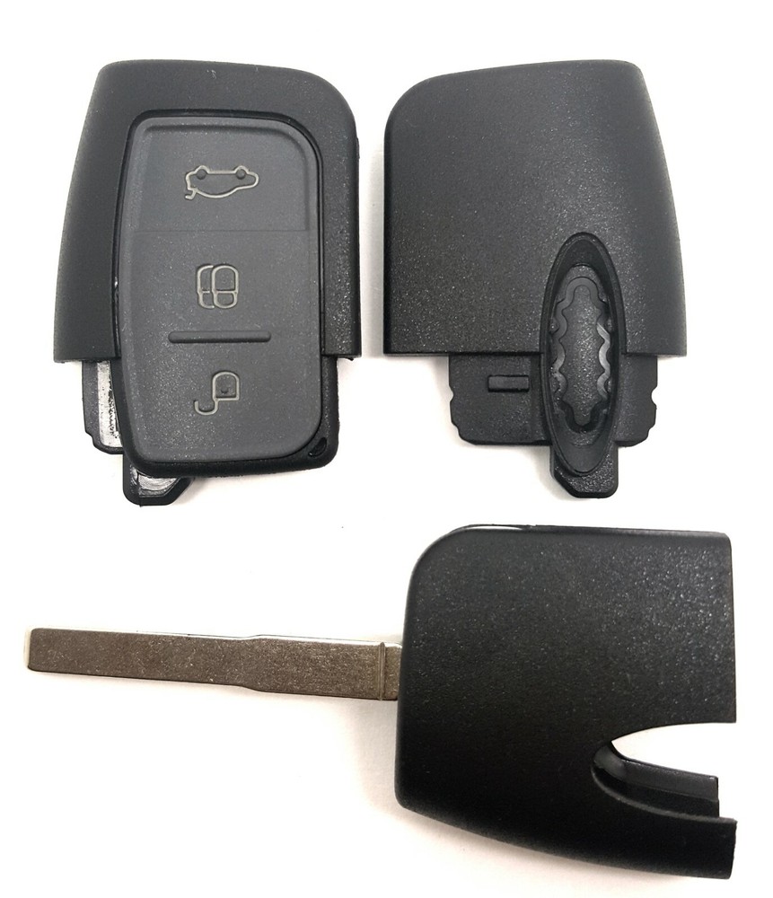 Replacement Flip Key + Remote Control Board + Transponder + Milling for Ford