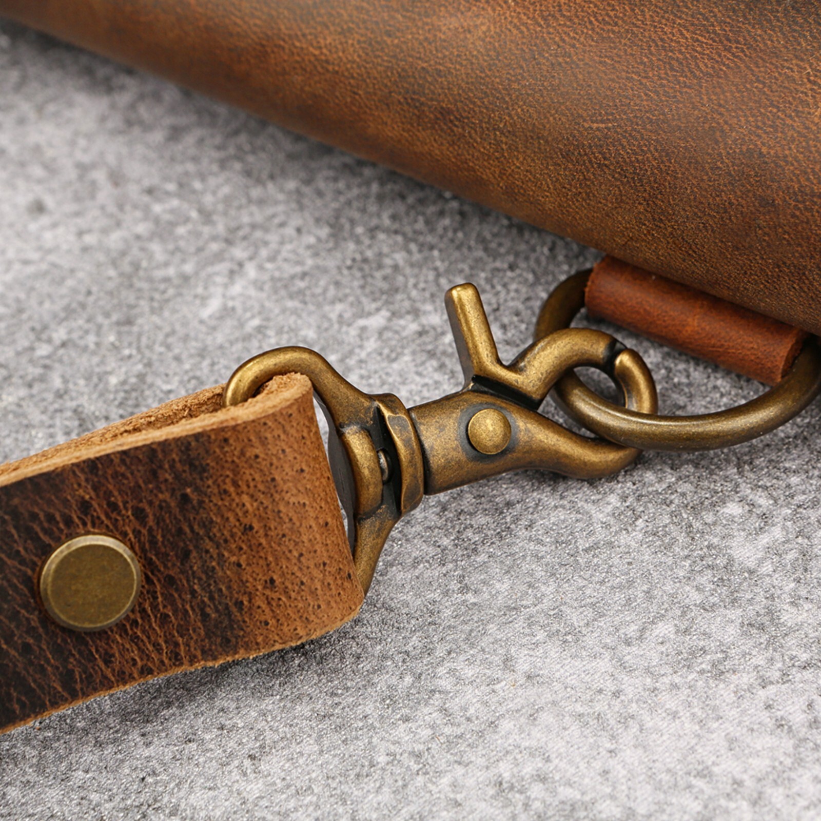 Custom Brown Leather Case for Nintendo Switch OLED, Gift for Nintendo lover