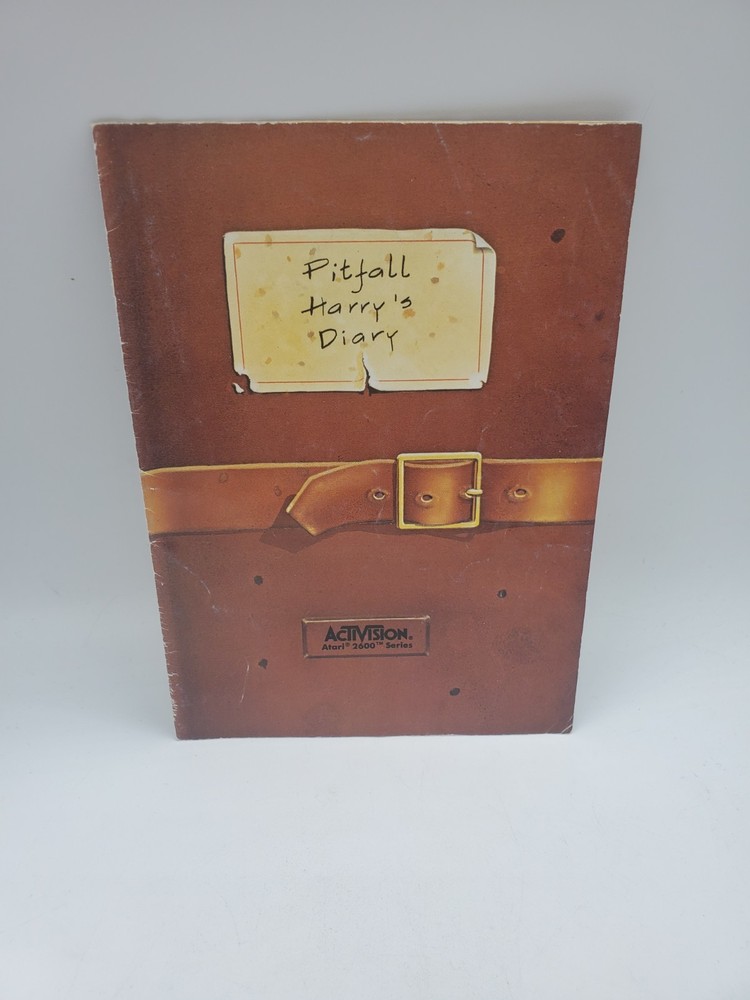 1984 Vintage Activision Pitbull Harry’s Diary Manual Insert Only