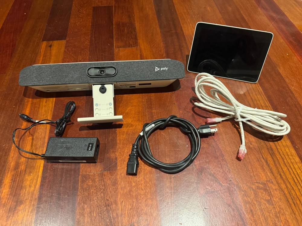 Polycom Poly Studio X30 Video Bar Model P018 & TC8 Touch Control P020