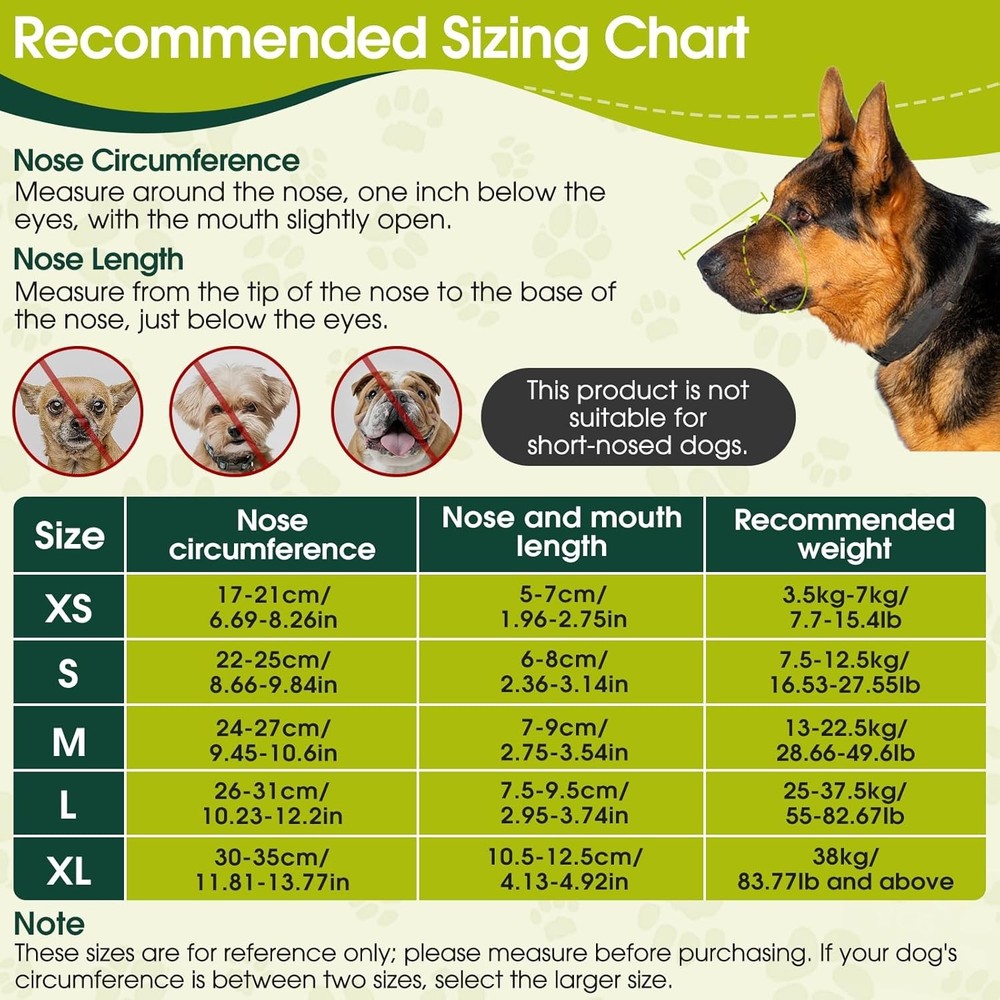Adjustable Dog Muzzle Large Dogs Breathable Mesh Rubber Muzzles Anti-Dropping