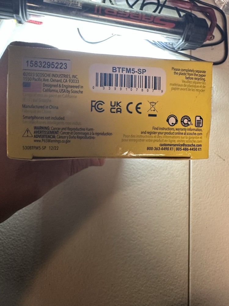 Scosche BTFREQ Wireless Hands-Free Car Kit (2 USB Charging Ports)