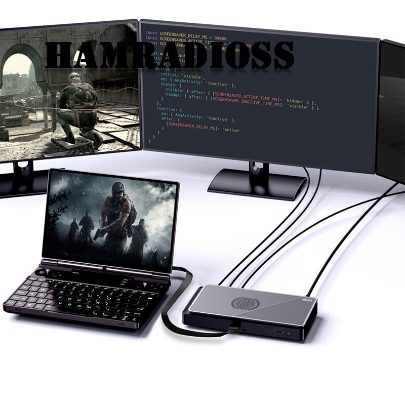 New Version GPD G1 Mobile Mini Graphic Card Dock Thunderbolt4 GPU Expansion Dock