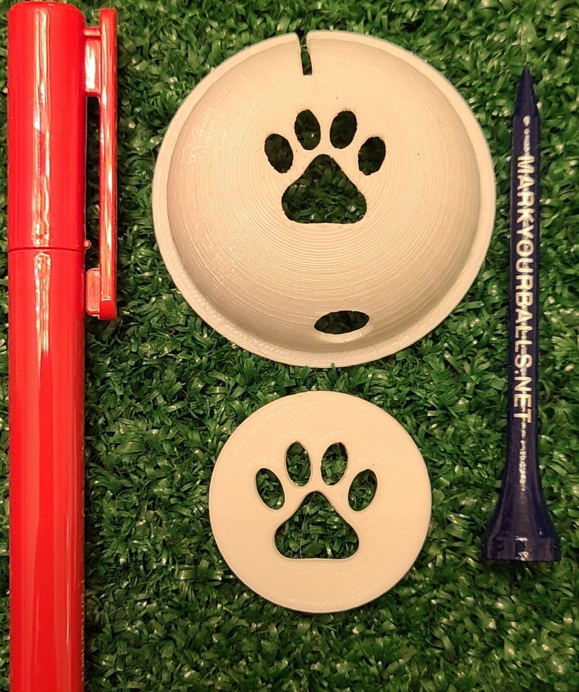 Custom Golf Ball Markers & Stencils